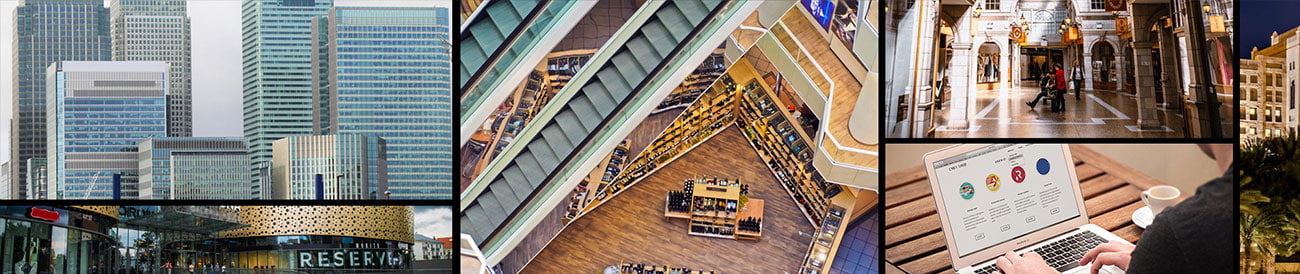 Pictures of differents buildings